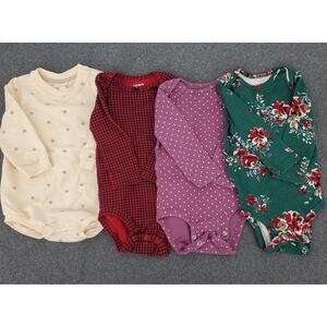 Carter's‎ Cat & Jack Size 12 Months Long Sleeve Bodysuits Pre-Owned
